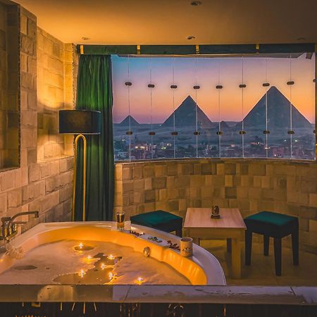 Jumeirah Pyramids View Inn Kafret el-Gabal Eksteriør billede