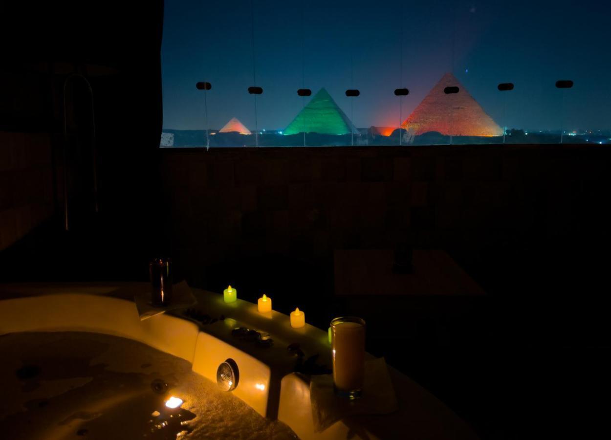 Jumeirah Pyramids View Inn Kafret el-Gabal Eksteriør billede