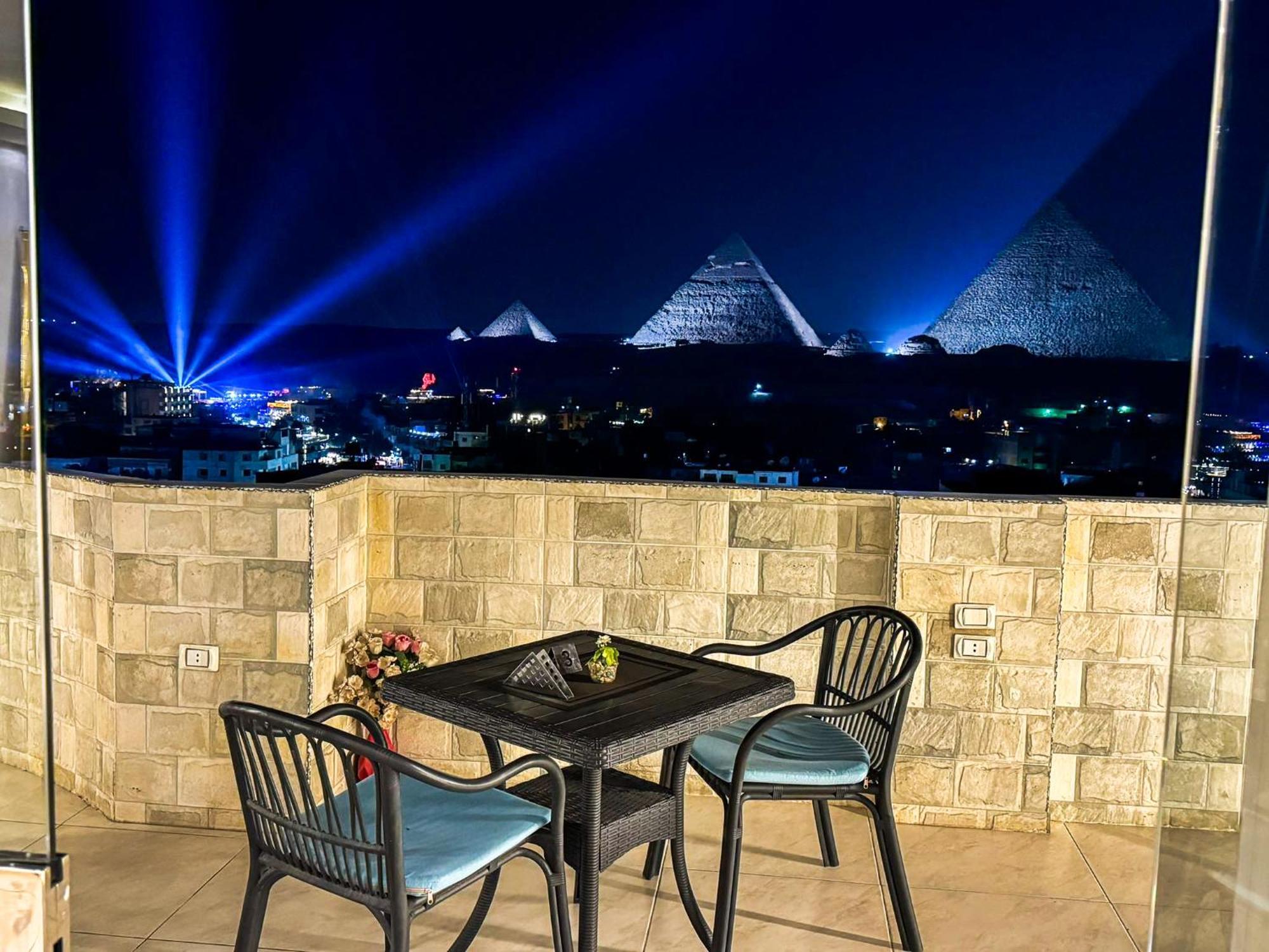 Jumeirah Pyramids View Inn Kafret el-Gabal Eksteriør billede